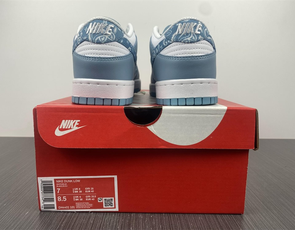 Nike Dunk Low Blue Paisley Dh4401 101 14 - www.kickbulk.cc