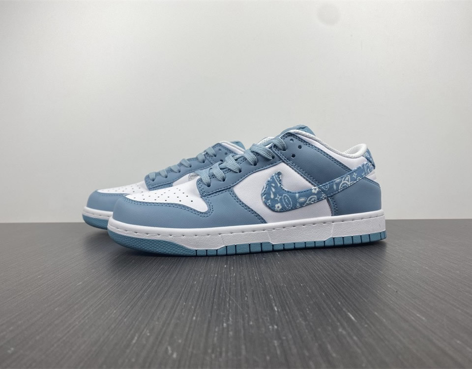 Nike Dunk Low Blue Paisley Dh4401 101 7 - www.kickbulk.cc