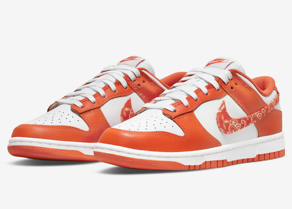 Nike Dunk Low Orange Paisley Wmns Dh4401 103 3 - www.kickbulk.cc