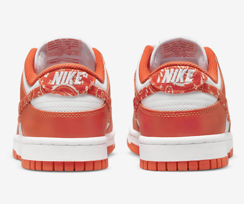 Nike Dunk Low Orange Paisley Wmns Dh4401 103 4 - www.kickbulk.cc