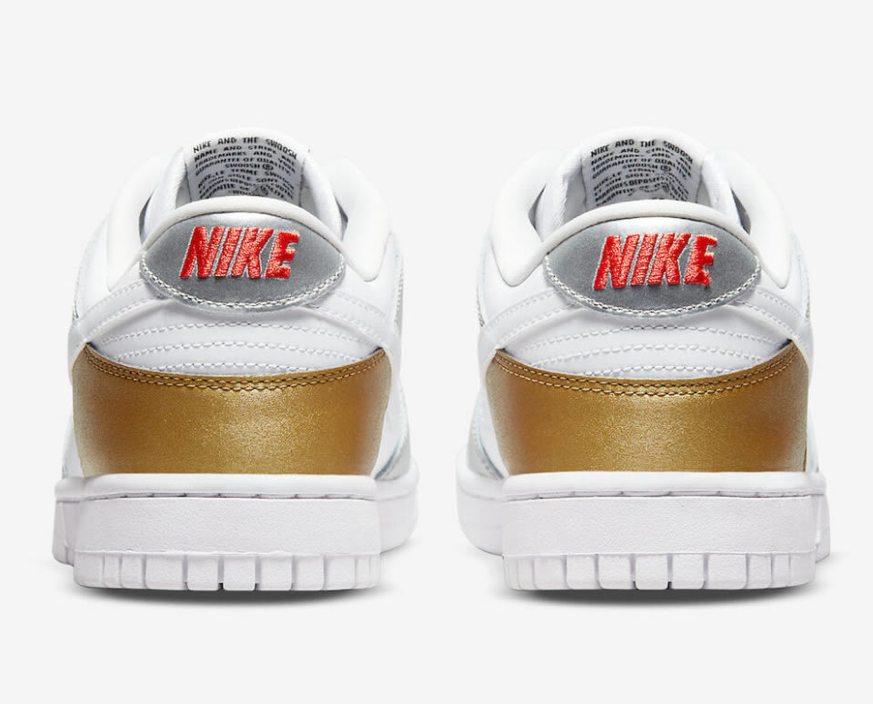 Nike Dunk Low Se Silver Gold Metallic Wmns Dh4403 700 4 - www.kickbulk.cc