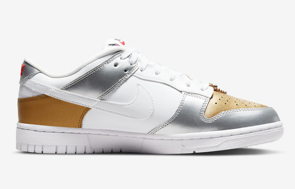 Nike Dunk Low Se Silver Gold Metallic Wmns Dh4403 700 5 - www.kickbulk.cc