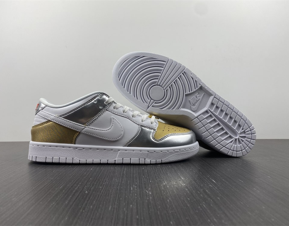 Nike Dunk Low Se Silver Gold Metallic Wmns Dh4403 700 8 - www.kickbulk.cc