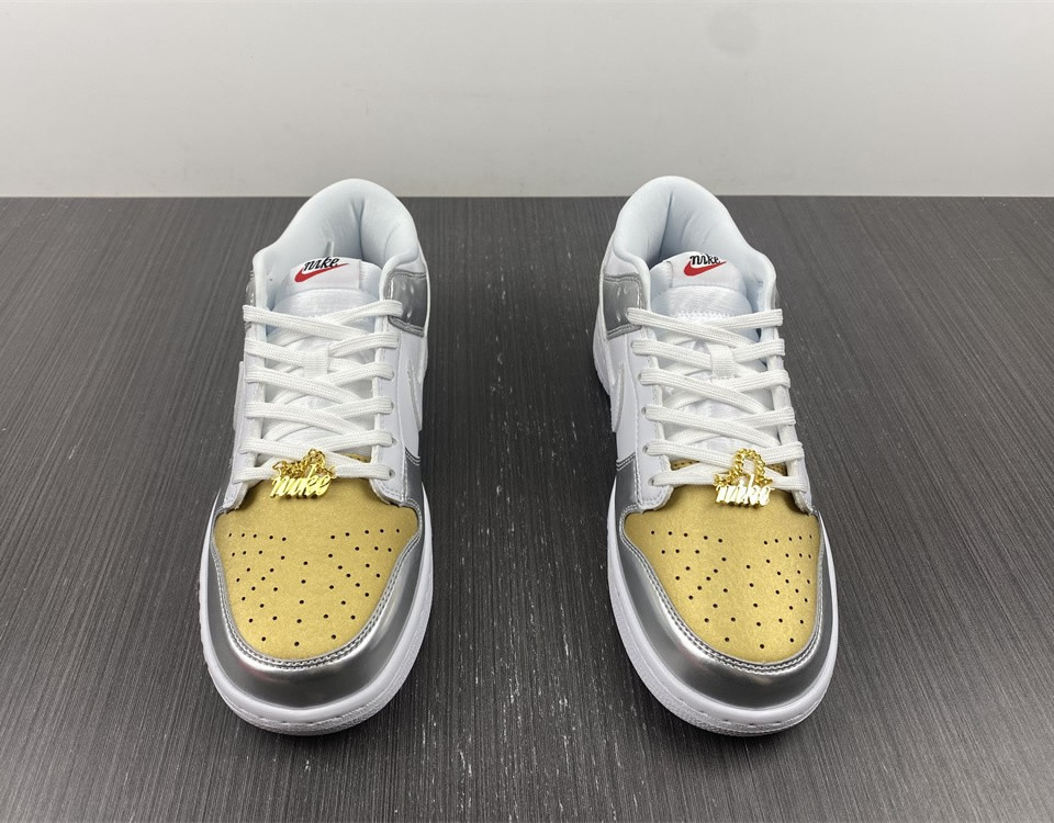 Nike Dunk Low Se Silver Gold Metallic Wmns Dh4403 700 9 - www.kickbulk.cc