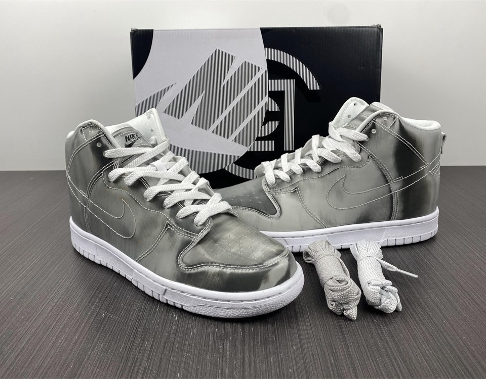 Nike Clot Dunk High Silver Metallic Dh4444 900 9 - www.kickbulk.cc