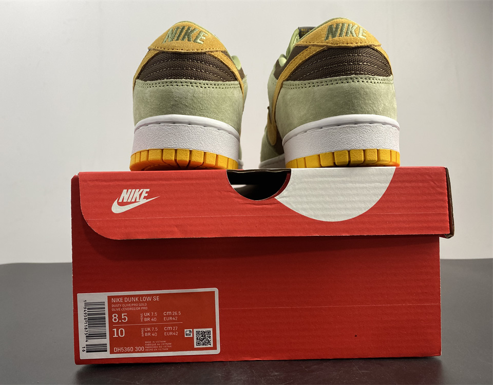 Nike Dunk Sb Low Dusty Olive Dh5360 300 23 - www.kickbulk.cc