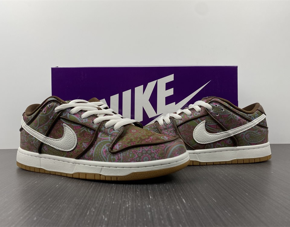 Nike Dunk Low Pro Premium Sb Paisley Dh7534 200 12 - www.kickbulk.cc