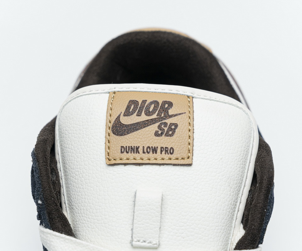 Nike Dunk Sb Dior White Ink Blue Custom Made 19 - www.kickbulk.cc