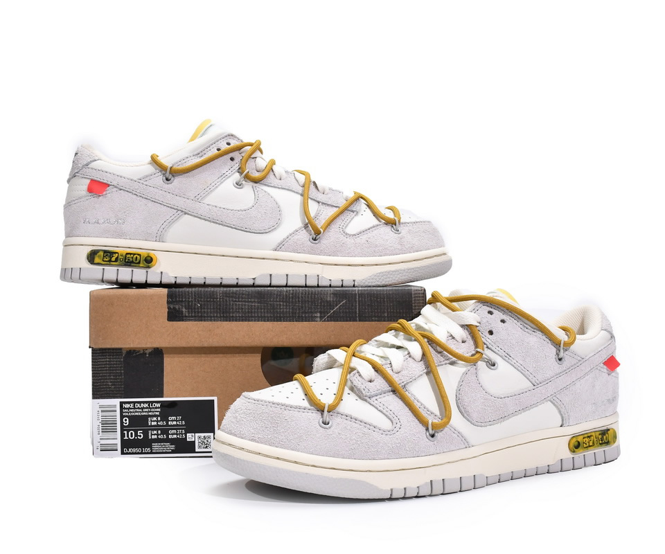 Off White Dunk Low Lot 37 Of 50 Dj0950 105 2 - www.kickbulk.cc