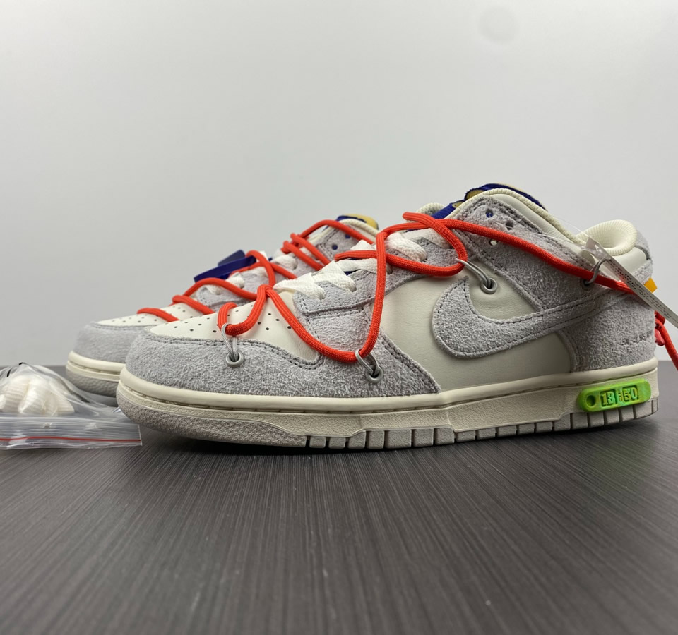 Off White Nike Dunk Low Lot 13 Of 50 Dj0950 110 2 - www.kickbulk.cc