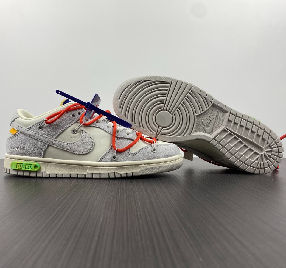 Off White Nike Dunk Low Lot 13 Of 50 Dj0950 110 3 - www.kickbulk.cc