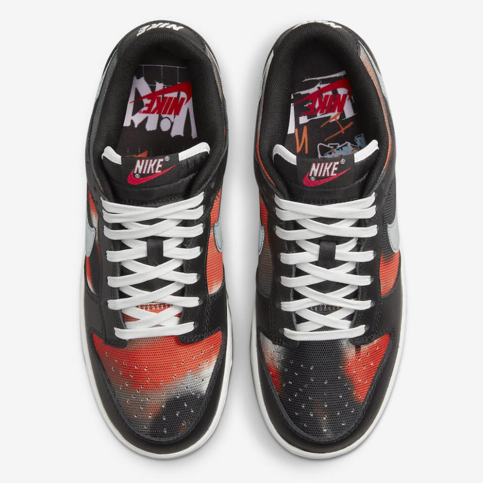 Nike Dunk Low Graffiti Pack Black Red Dm0108 001 2 - www.kickbulk.cc