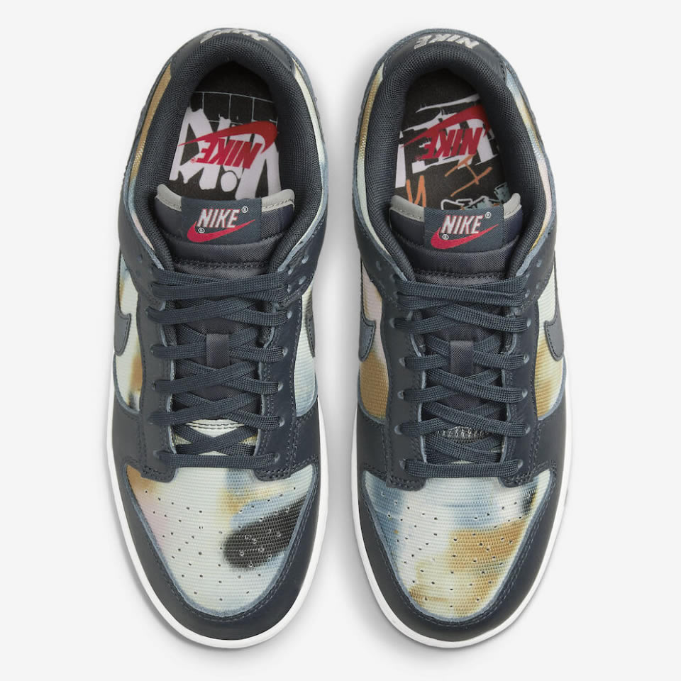 Nike Dunk Low Retro Premium Graffiti Pack Obsidian Dm0108 400 2 - www.kickbulk.cc