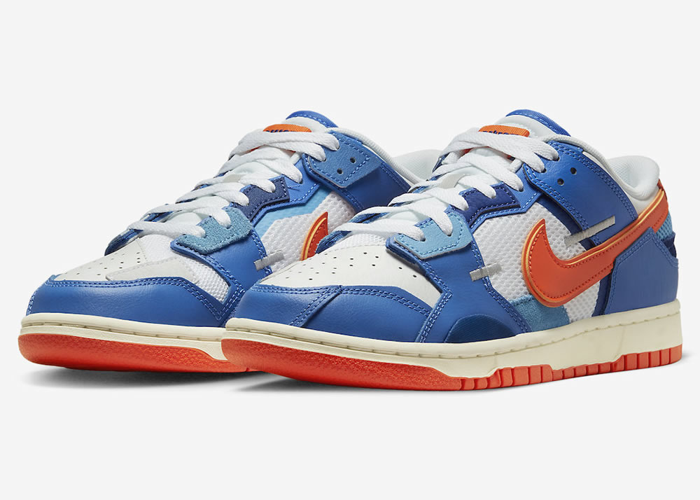 Nike Dunk Low Scrap Knicks Dm0128 100 3 - www.kickbulk.cc