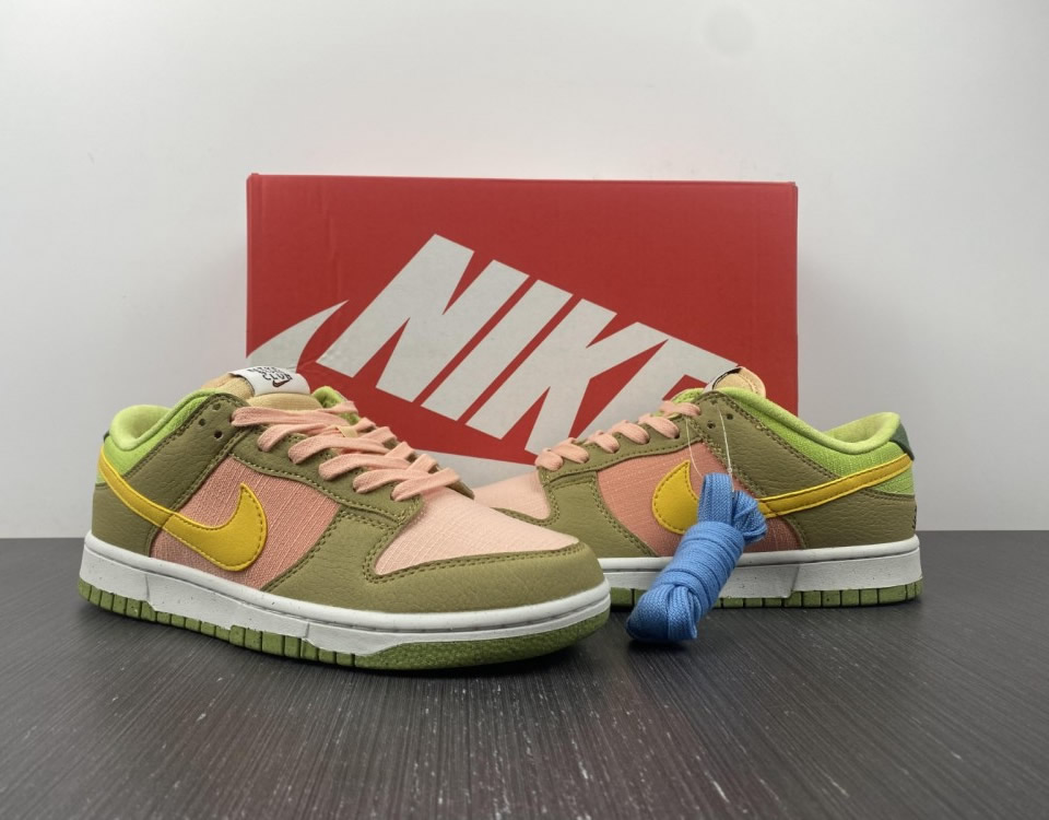 Nike Dunk Low Sun Club Arctic Orange Sanded Gold Dm0583 800 10 - www.kickbulk.cc