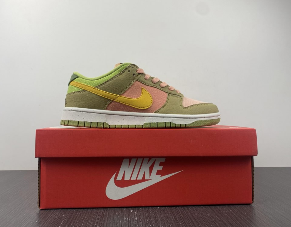 Nike Dunk Low Sun Club Arctic Orange Sanded Gold Dm0583 800 14 - www.kickbulk.cc