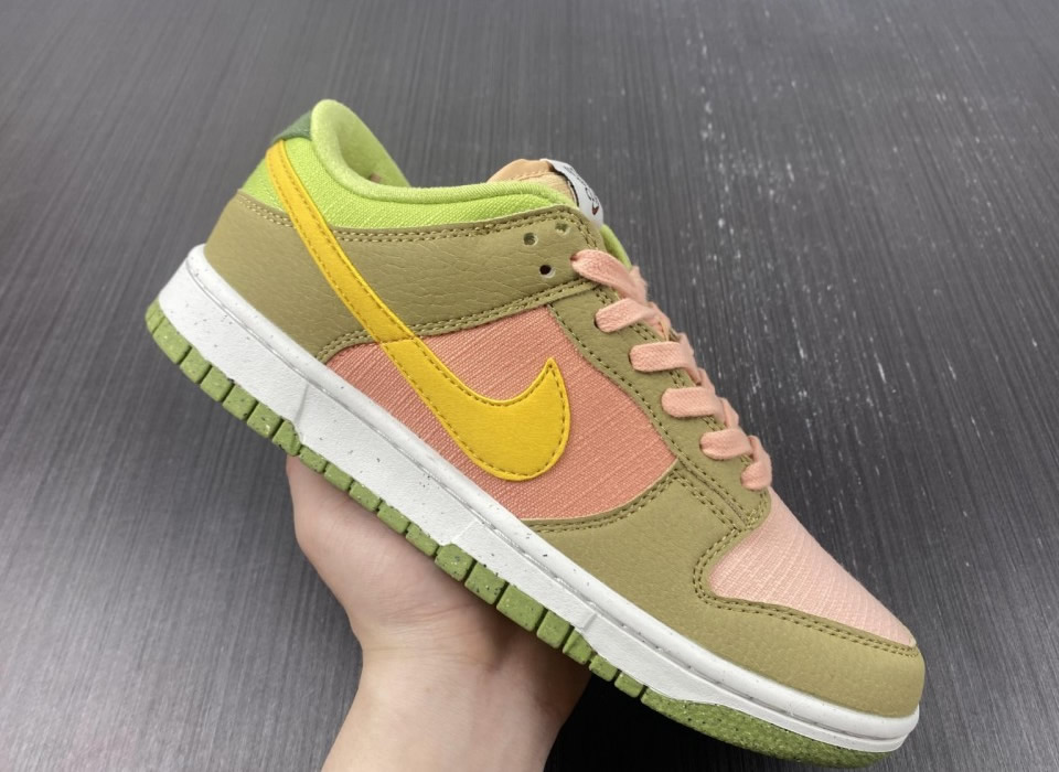 Nike Dunk Low Sun Club Arctic Orange Sanded Gold Dm0583 800 9 - www.kickbulk.cc