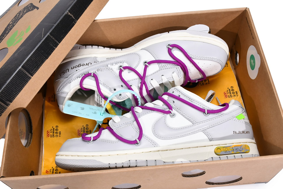 Off White Dunk Low Lot 21 Of 50 Dm1602 100 19 - www.kickbulk.cc