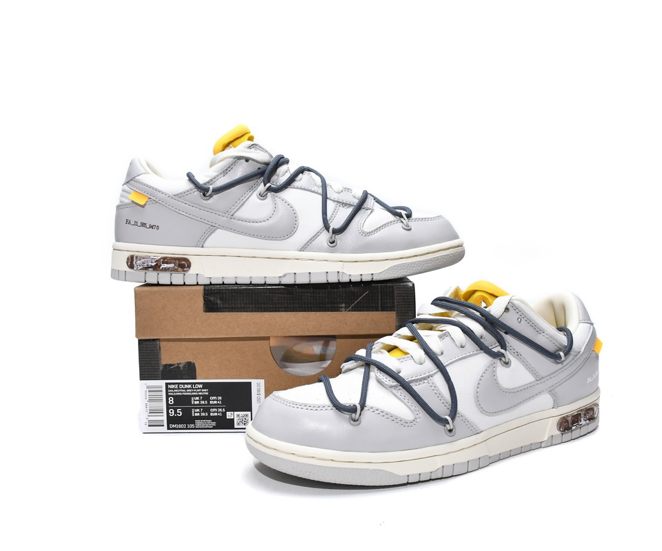 Off White Nike Dunk Low Lot 41 Of 50 Dm1602 105 2 - www.kickbulk.cc