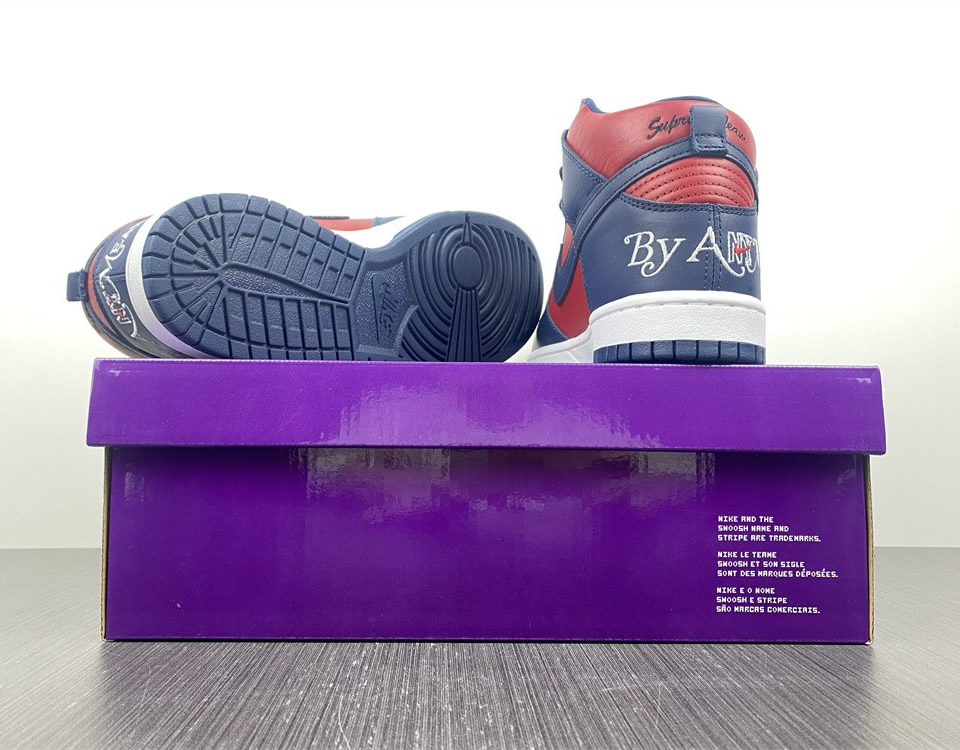 Supreme Nike Dunk High Sb By Any Means Red Navy Dn3741 600 10 - www.kickbulk.cc