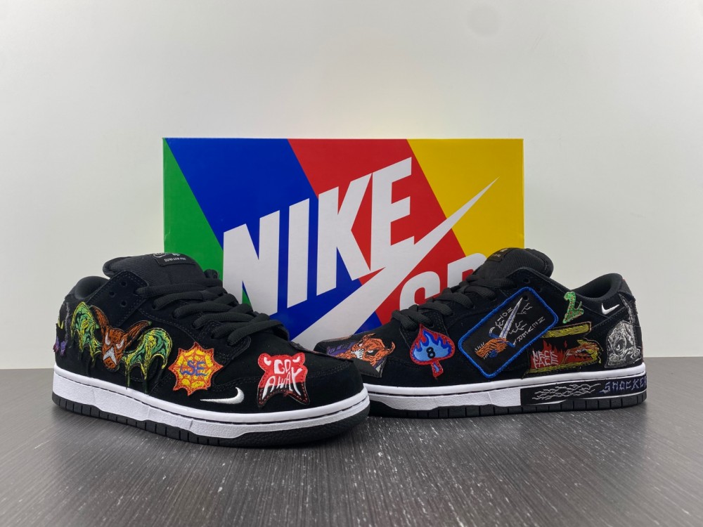 Neckface Nike Dunk Low Pro Sb Black Dq4488 001 14 - www.kickbulk.cc