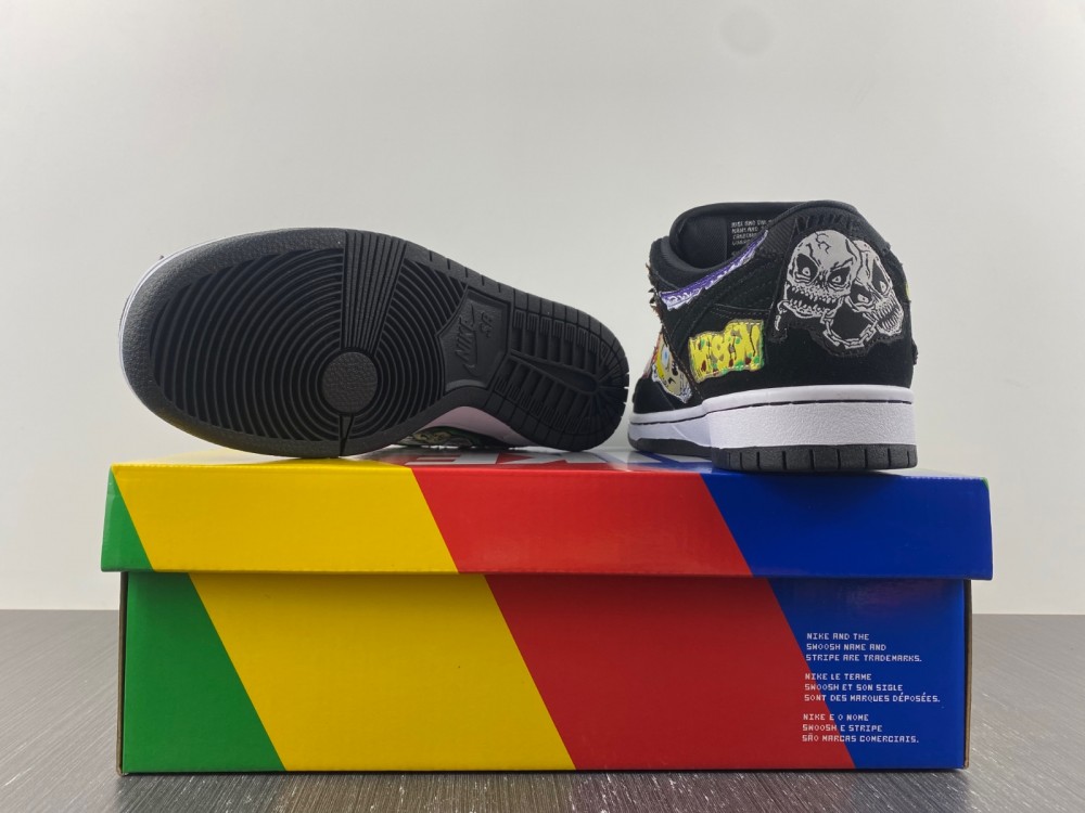 Neckface Nike Dunk Low Pro Sb Black Dq4488 001 16 - www.kickbulk.cc