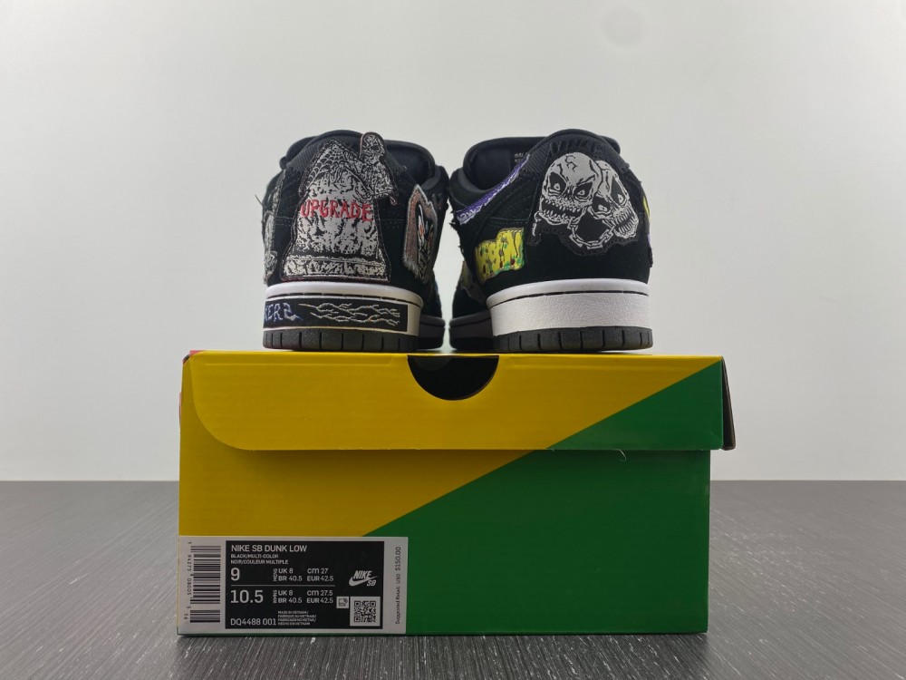 Neckface Nike Dunk Low Pro Sb Black Dq4488 001 18 - www.kickbulk.cc