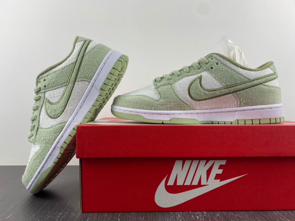 Nike Dunk Low Se Fleece Honeydew Wmns Dq7579 300 12 - www.kickbulk.cc