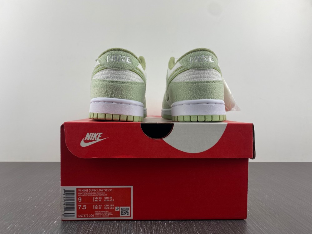 Nike Dunk Low Se Fleece Honeydew Wmns Dq7579 300 14 - www.kickbulk.cc