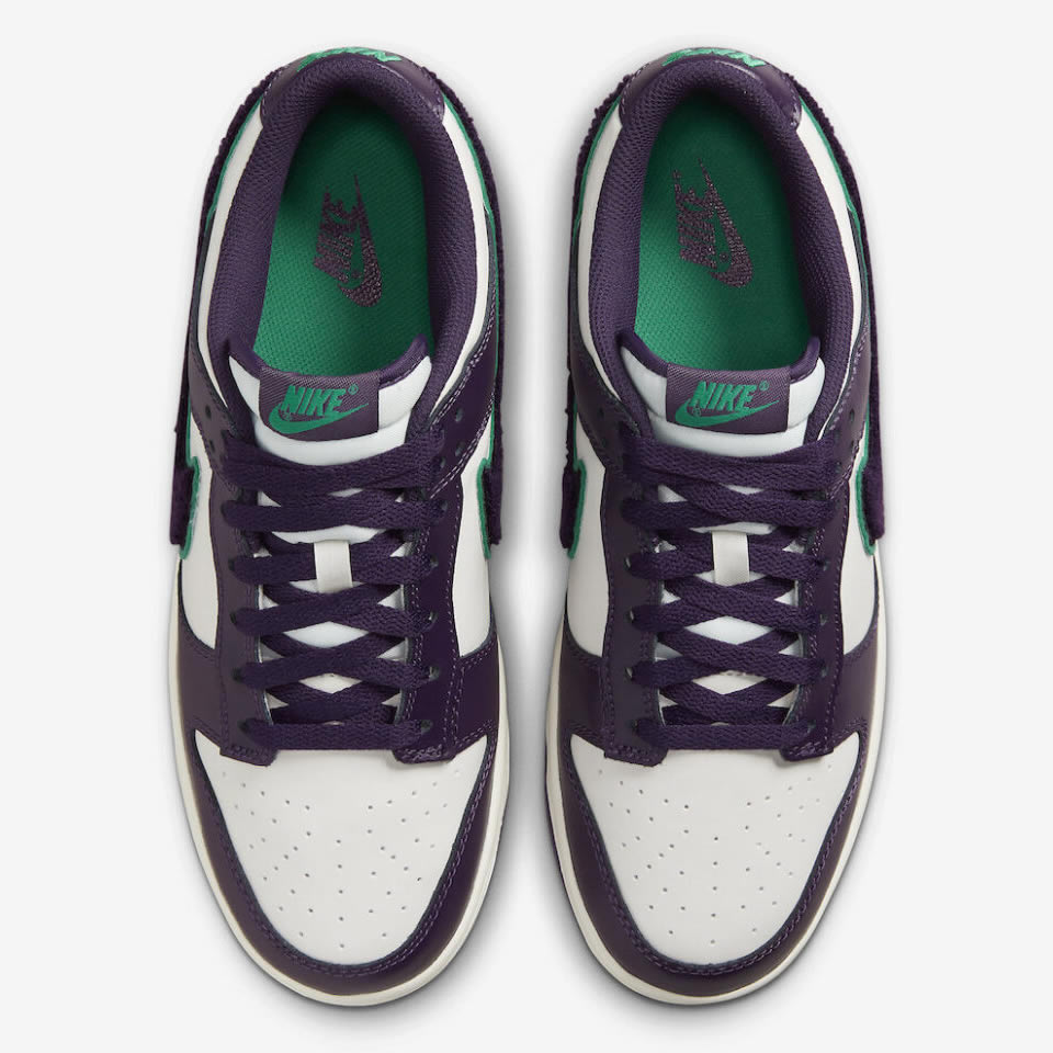 Nike Dunk Low Chenille Swoosh Dq7683 100 2 - www.kickbulk.cc