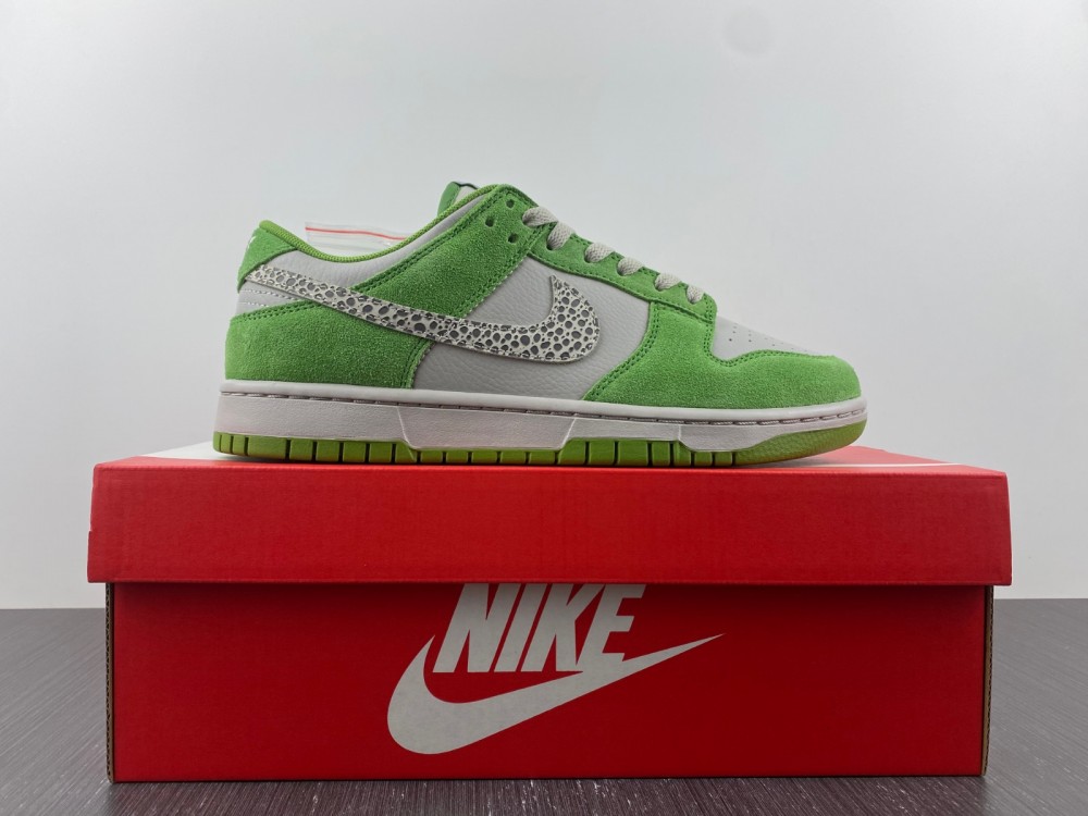 Nike Dunk Low Safari Swoosh Chlorophyll Dr0156 300 16 - www.kickbulk.cc