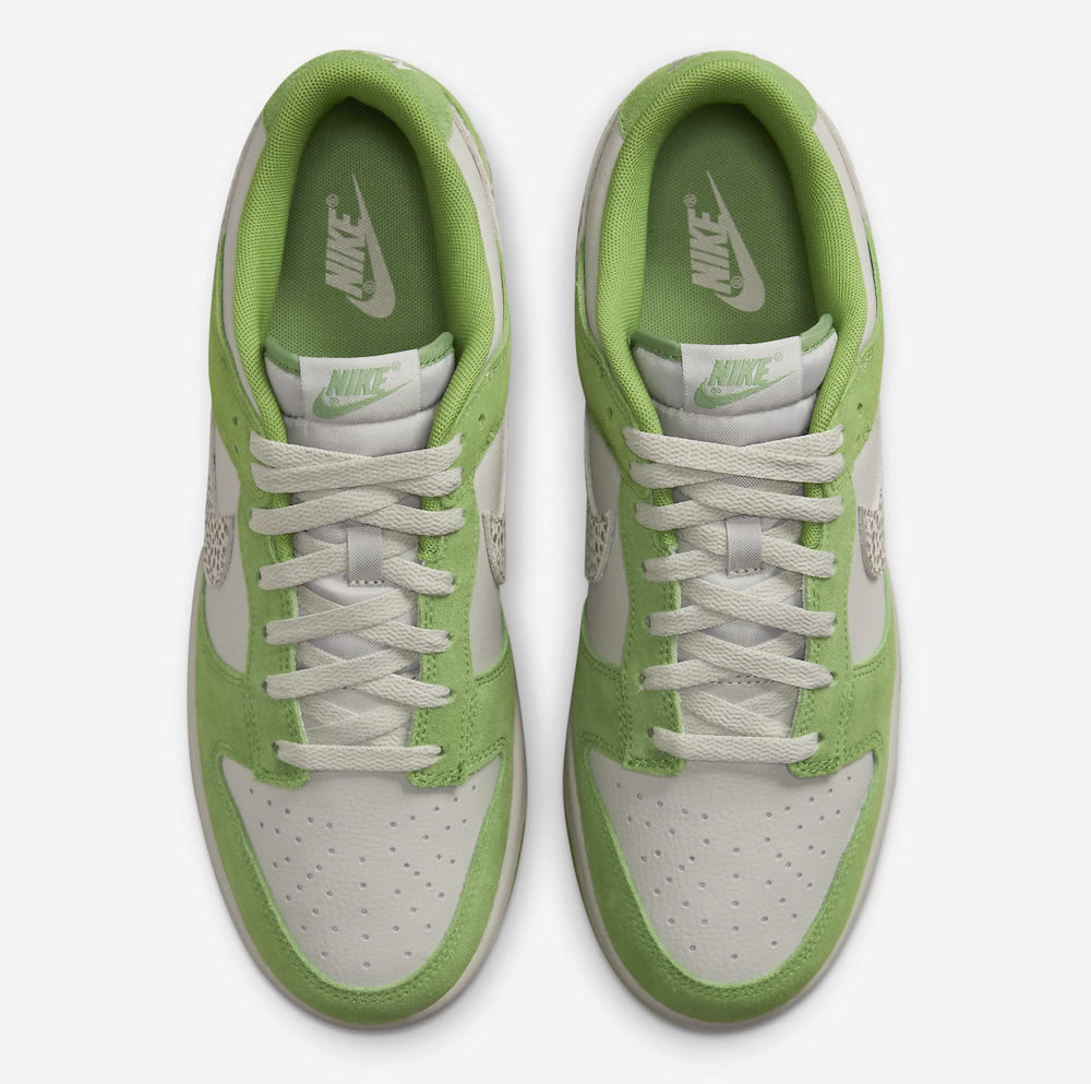 Nike Dunk Low Safari Swoosh Chlorophyll Dr0156 300 2 - www.kickbulk.cc