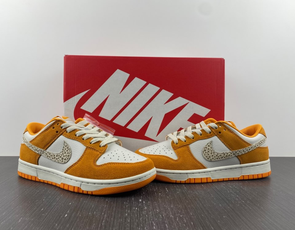 Nike Dunk Low Safari Swoosh Kumquat Dr0156 800 10 - www.kickbulk.cc