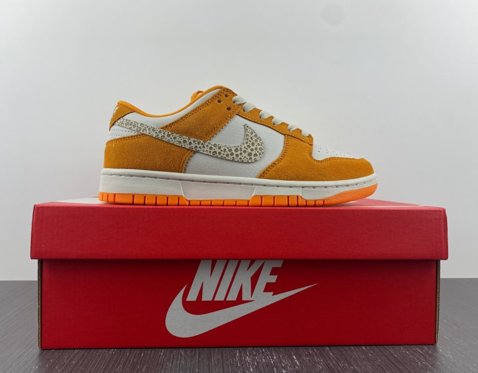 Nike Dunk Low Safari Swoosh Kumquat Dr0156 800 14 - www.kickbulk.cc