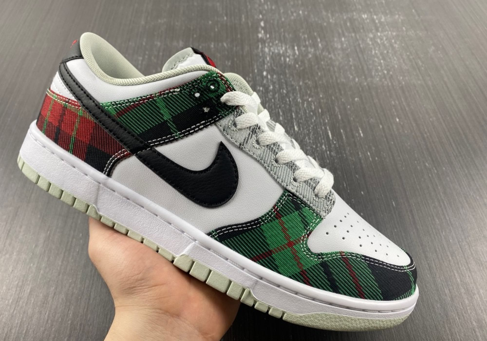 Nike Dunk Low Plaid Dv0827 100 10 - www.kickbulk.cc