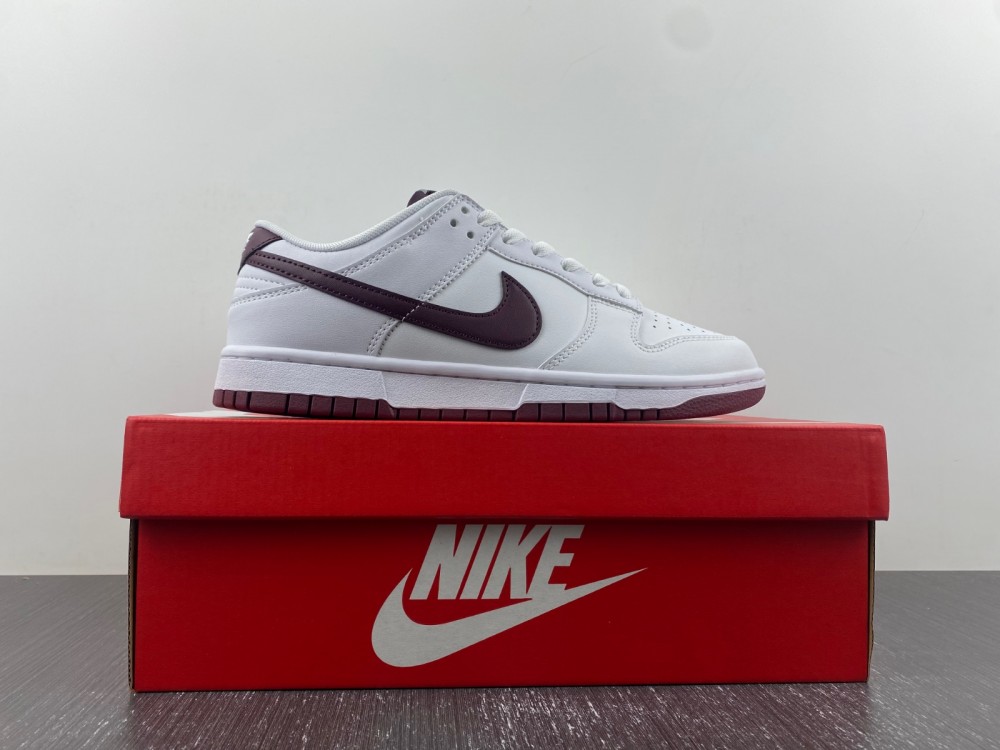 Nike Dunk Low White Night Maroon Dv0831 102 11 - www.kickbulk.cc