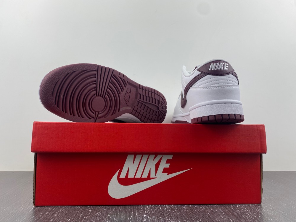 Nike Dunk Low White Night Maroon Dv0831 102 12 - www.kickbulk.cc