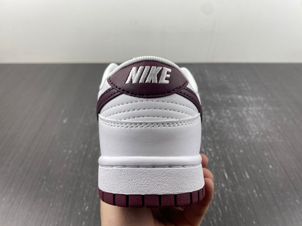 Nike Dunk Low White Night Maroon Dv0831 102 16 - www.kickbulk.cc