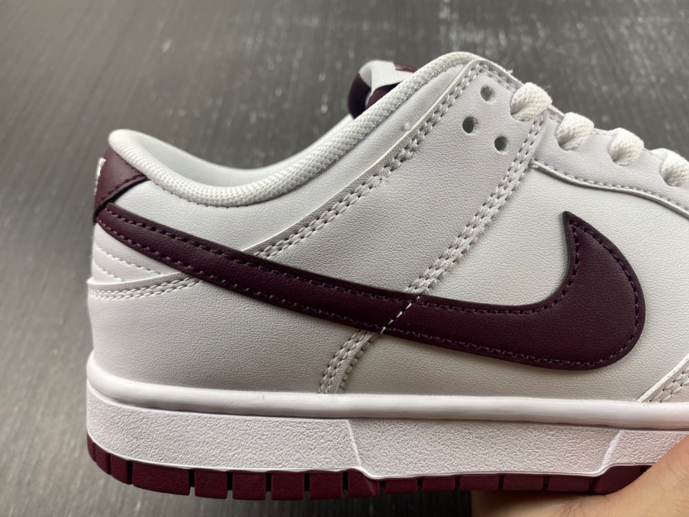 Nike Dunk Low White Night Maroon Dv0831 102 17 - www.kickbulk.cc