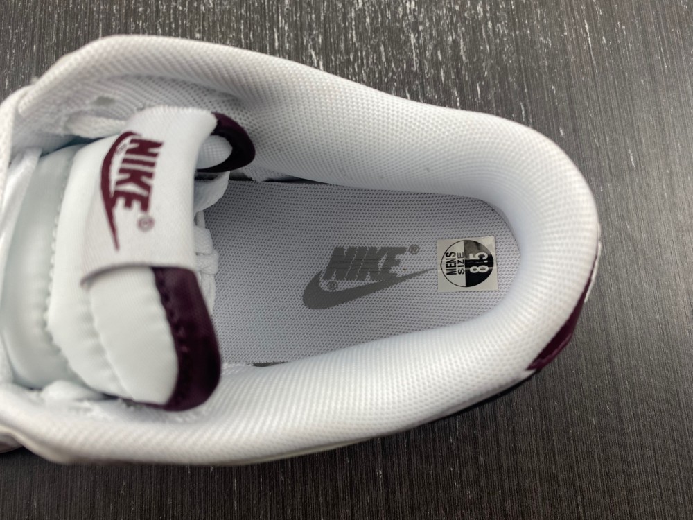 Nike Dunk Low White Night Maroon Dv0831 102 19 - www.kickbulk.cc