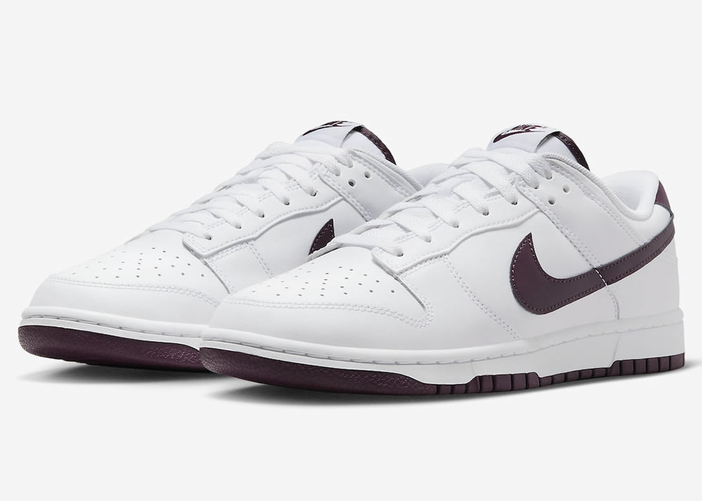 Nike Dunk Low White Night Maroon Dv0831 102 3 - www.kickbulk.cc