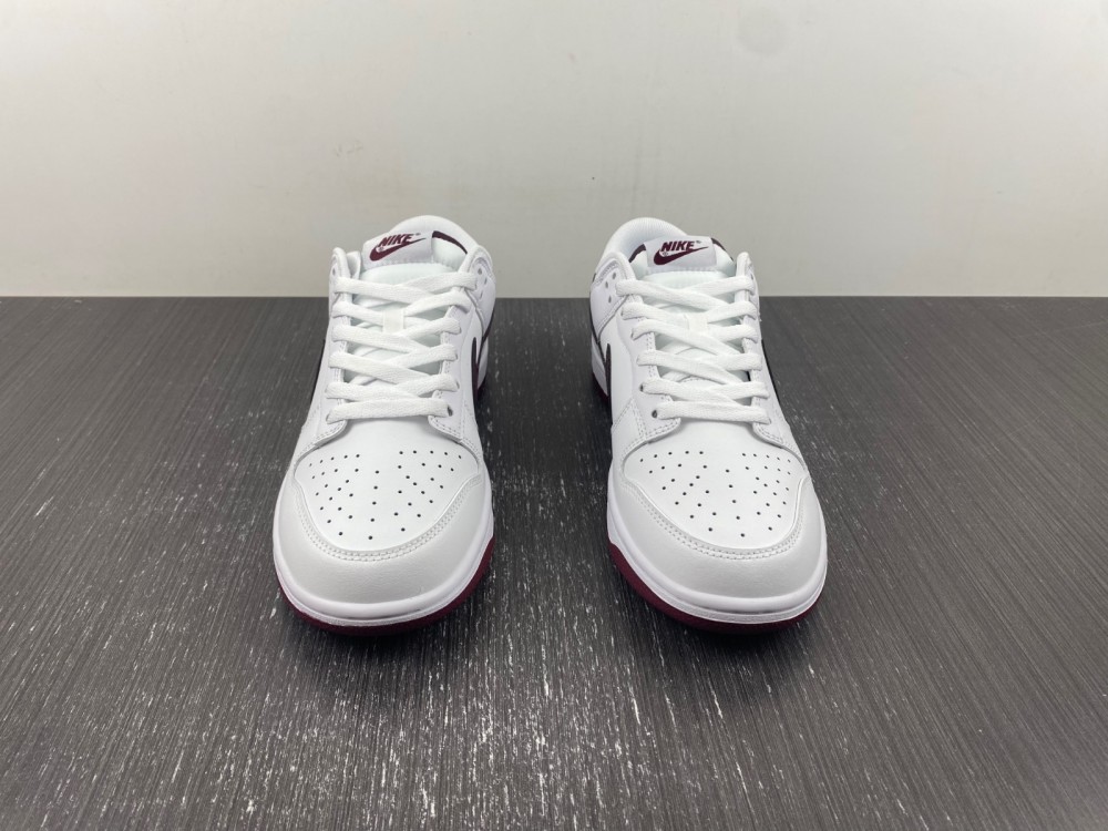 Nike Dunk Low White Night Maroon Dv0831 102 7 - www.kickbulk.cc