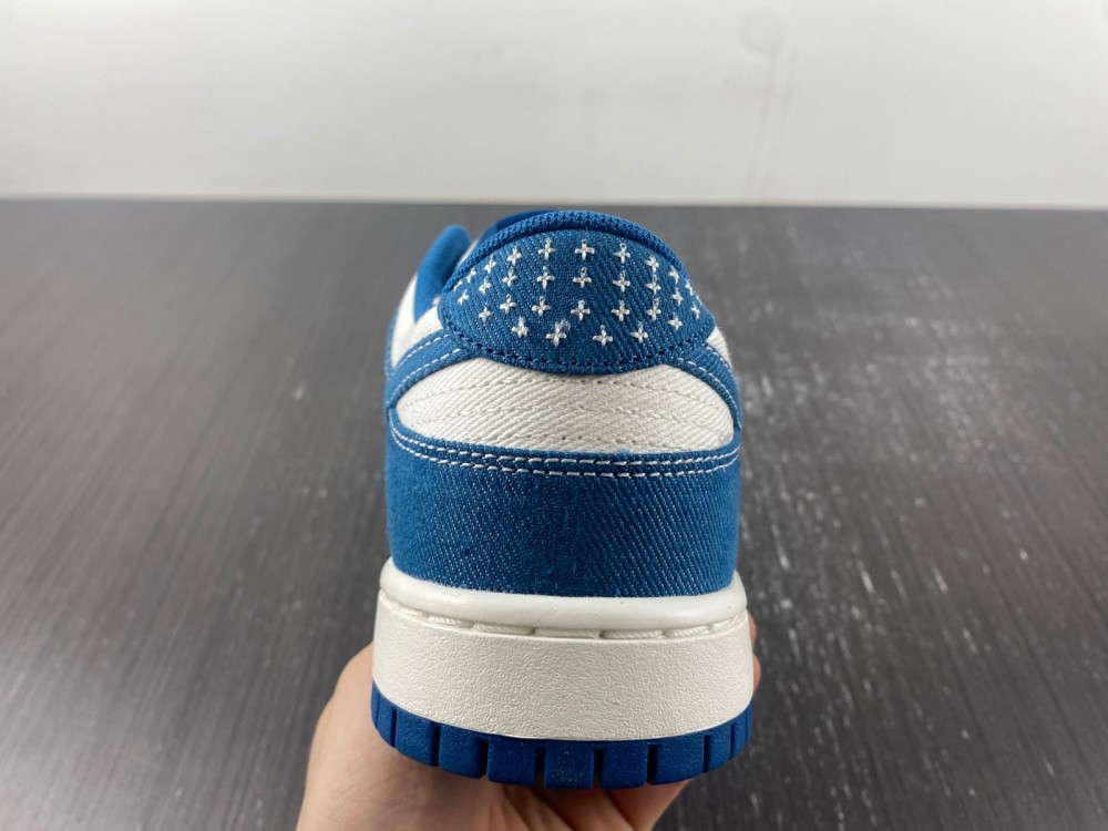 Nike Dunk Low Se Sashiko Industrial Blue Dv0834 101 13 - www.kickbulk.cc