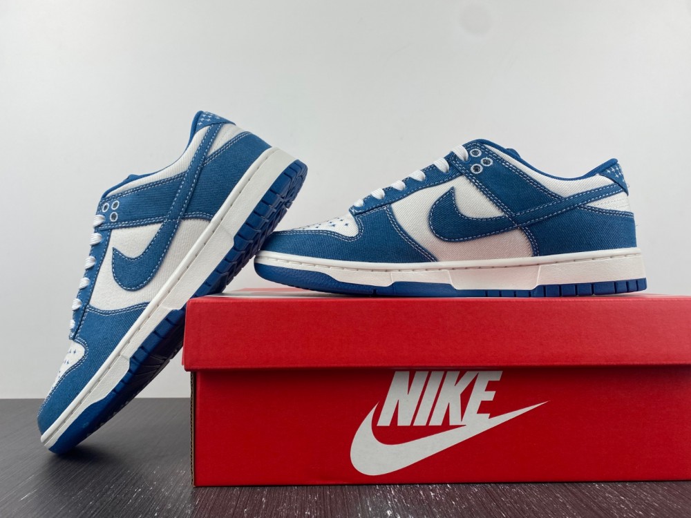 Nike Dunk Low Se Sashiko Industrial Blue Dv0834 101 5 - www.kickbulk.cc