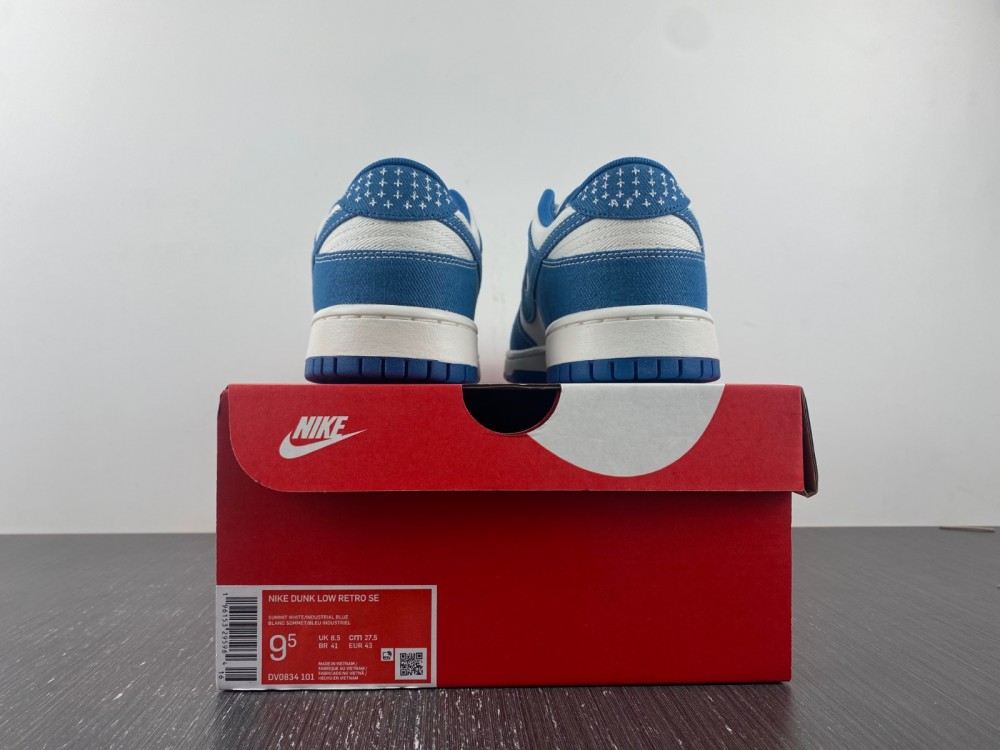 Nike Dunk Low Se Sashiko Industrial Blue Dv0834 101 6 - www.kickbulk.cc