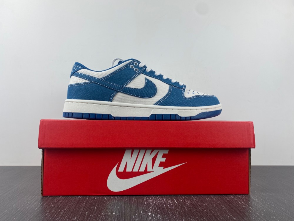 Nike Dunk Low Se Sashiko Industrial Blue Dv0834 101 7 - www.kickbulk.cc