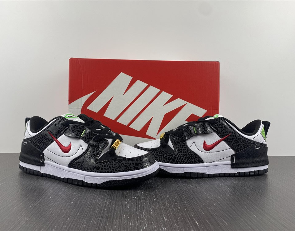 Nike Dunk Low Disrupt 2 Just Do It Black Snakeskin Wmns Dv1490 161 19 - www.kickbulk.cc