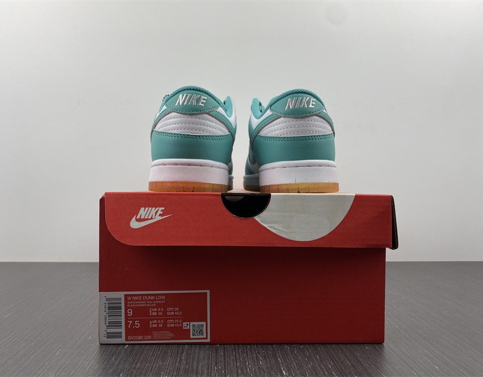 Nike Dunk Low Miami Dolphins Wmns Dv2190 100 15 - www.kickbulk.cc