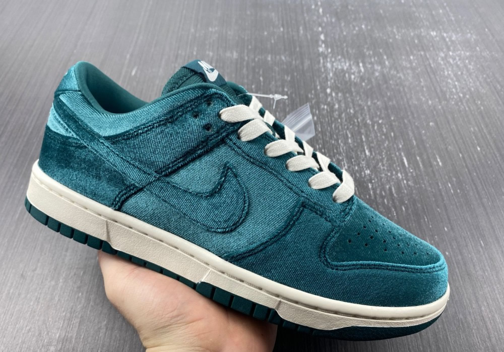 Nike Dunk Low Green Velvet Wmns Dz5224 300 10 - www.kickbulk.cc