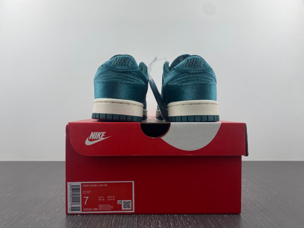 Nike Dunk Low Green Velvet Wmns Dz5224 300 14 - www.kickbulk.cc